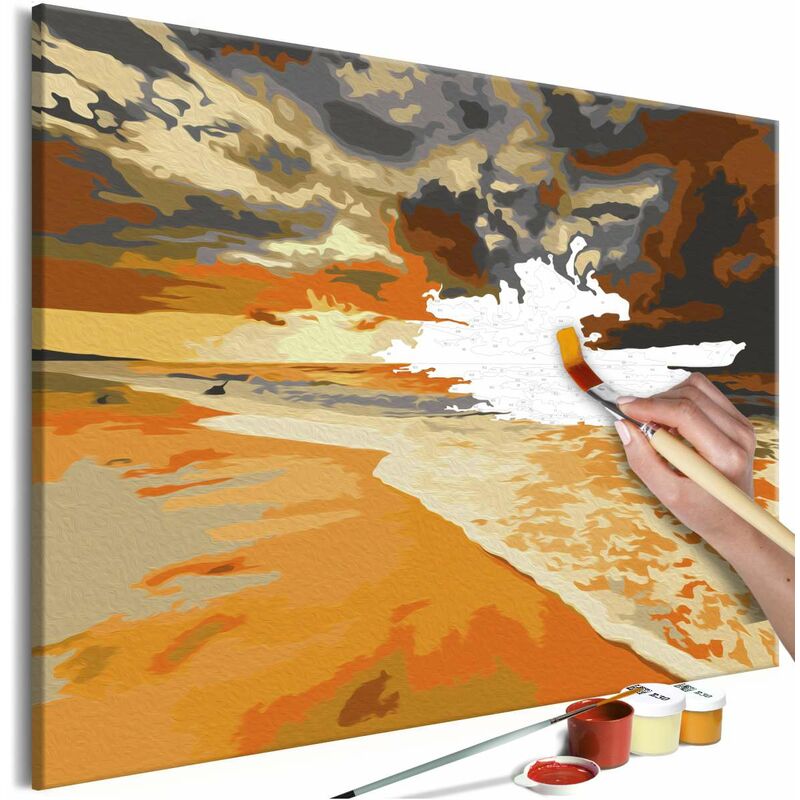 

Cuadro para colorear - Playa dorada Medidas 60X40