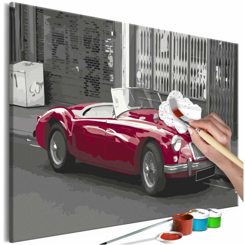 

Cuadro para colorear - Red Classic Medidas 60X40