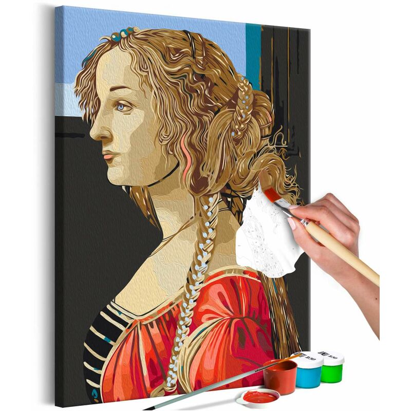 

Cuadro para colorear - Simonetta Vespucci Medidas 40X60