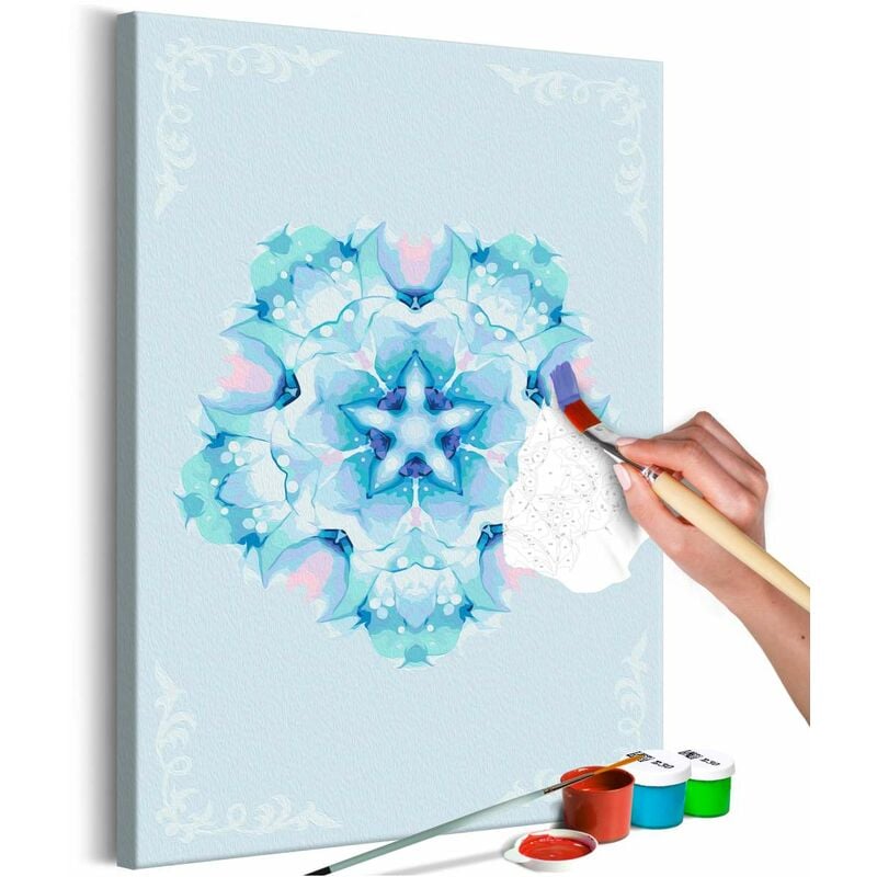 

Cuadro para colorear - Snowflake Medidas 40X60