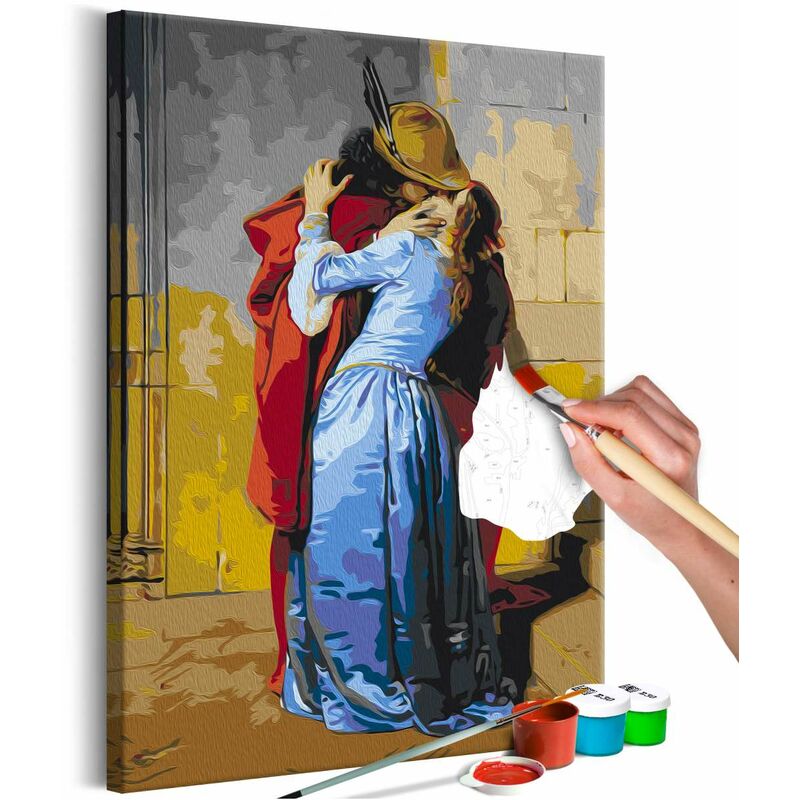 

Cuadro para colorear - Steamy Kiss Medidas 40X60