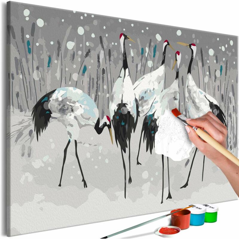 

Cuadro para colorear - Stork Family Medidas 60X40