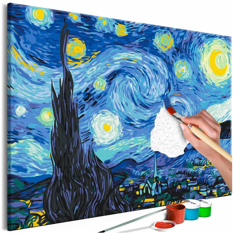 

Cuadro para colorear - Van Gogh's Starry Night Medidas 60X40