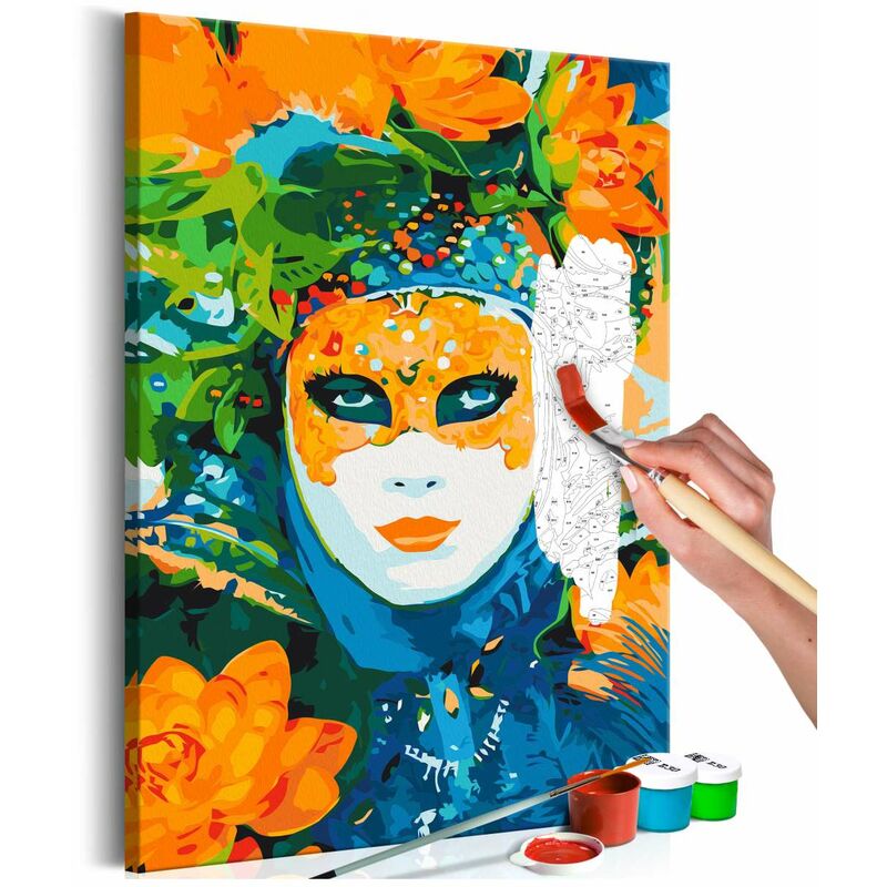 

Cuadro para colorear - Venetian Mask Medidas 40X60