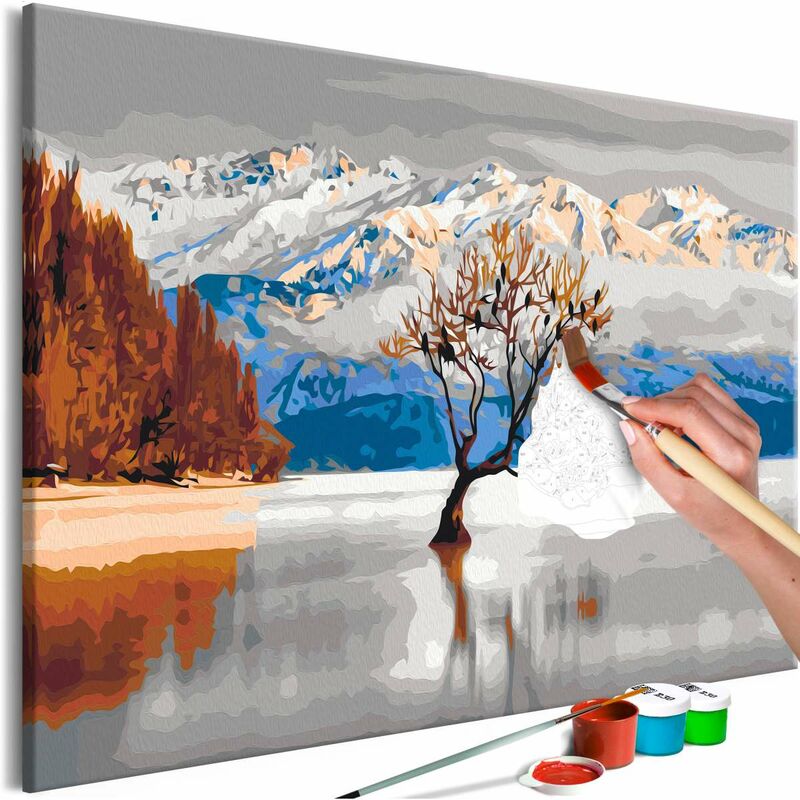 

Cuadro para colorear - Wanaka Lake Medidas 60X40