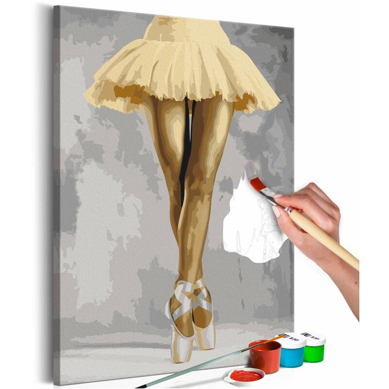 

Cuadro para colorear - Yellow Ballerina Medidas 40X60