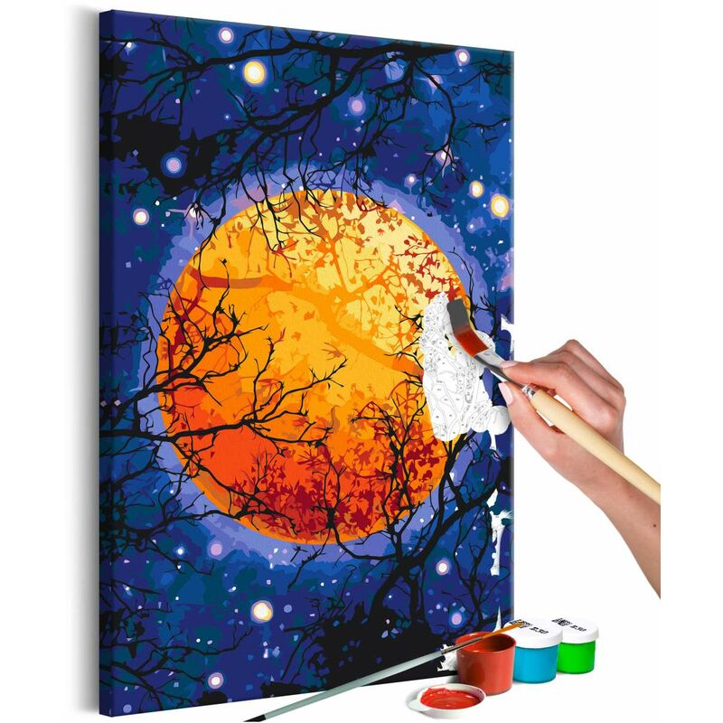 

Cuadro para colorear - Yellow Moon Medidas 40X60