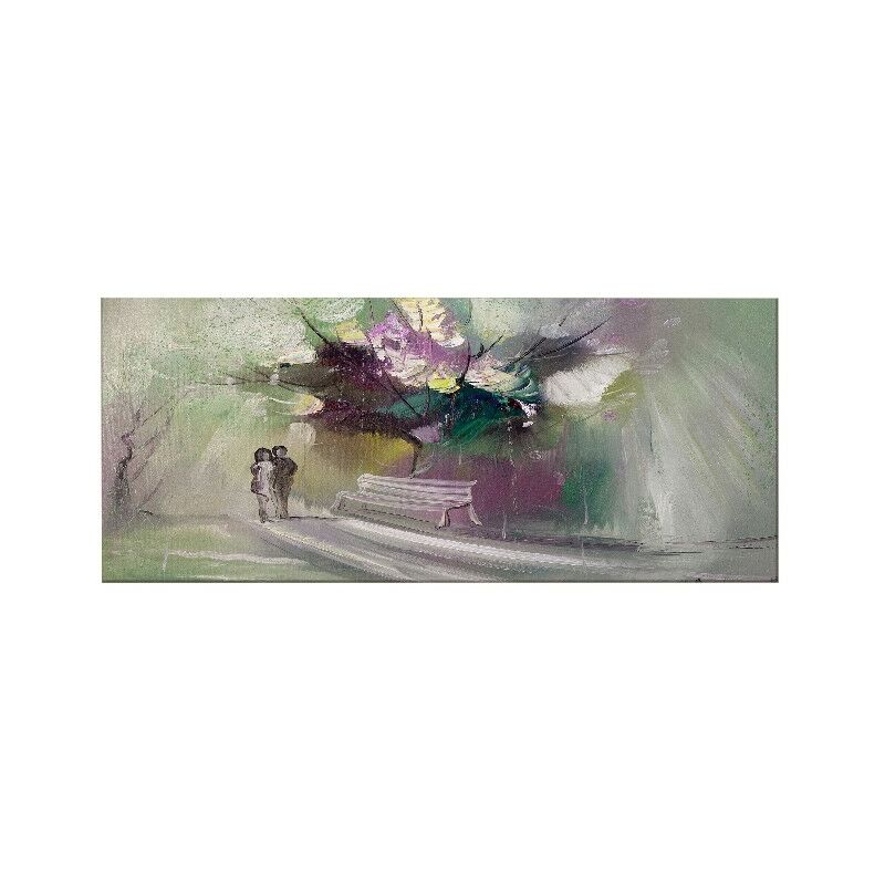 

Cuadro Park - Arte y Graffiti - para la sala de estar, la habitacion - Multicolor en Poliester, madera, 70 x 3 x 100 cm
