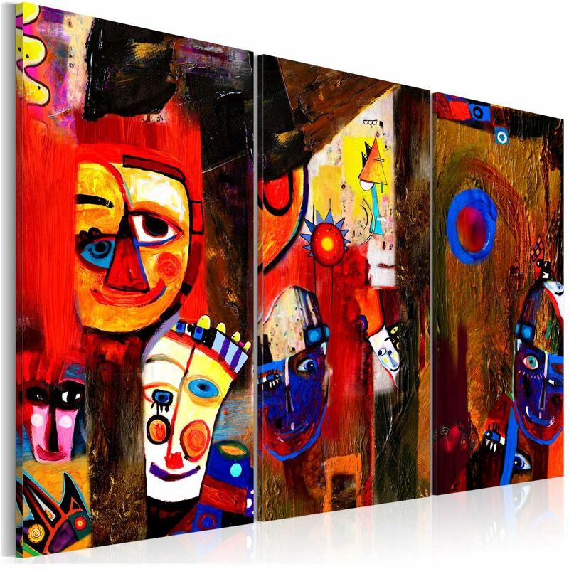 

Cuadro pintado - Abstract Carnival Medidas 120X80