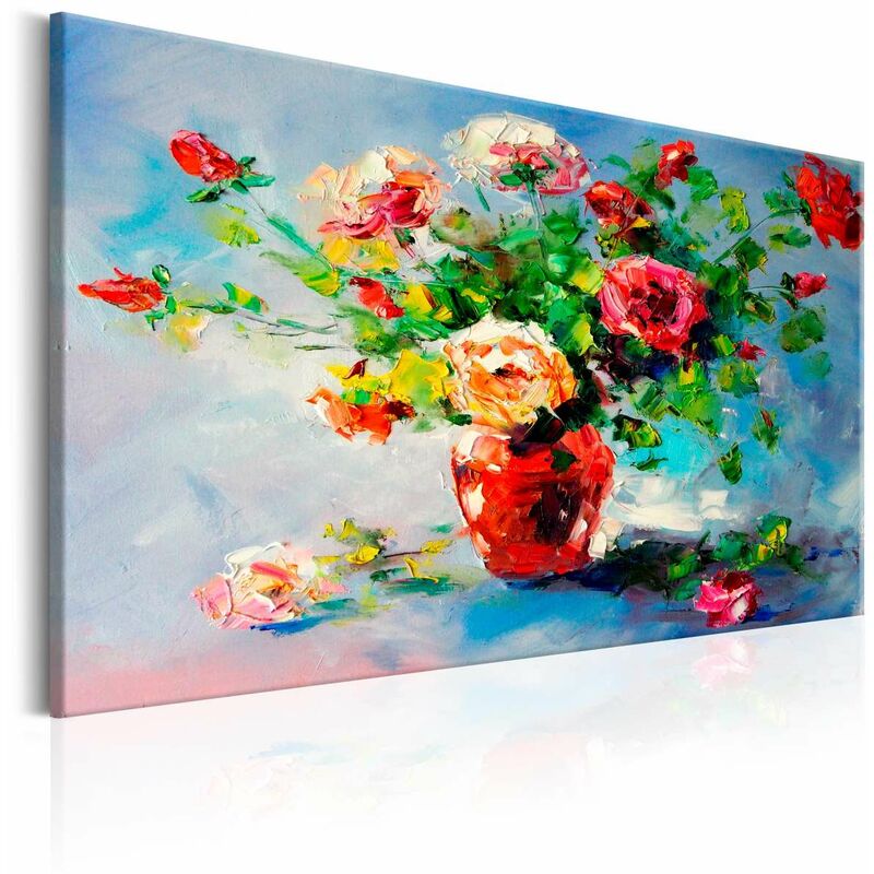 

Cuadro pintado - Beautiful Roses Medidas 90X60