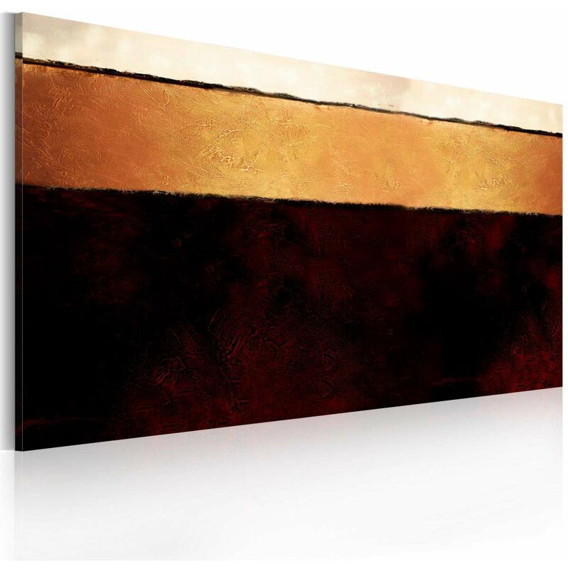 

Cuadro pintado - Las capas de la Tierra Medidas 120X60