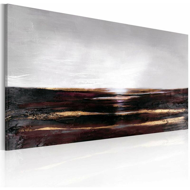

Cuadro pintado - Océano negro Medidas 120X60