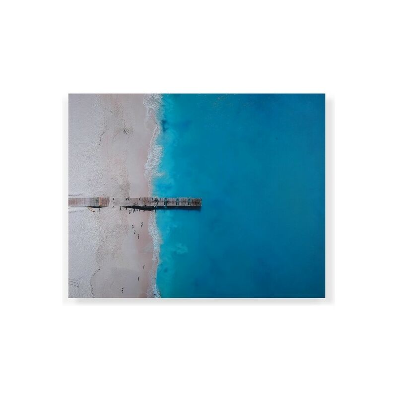 

Cuadro Playa Lienzo Madera MDF (3 x 80 x 100 cm)