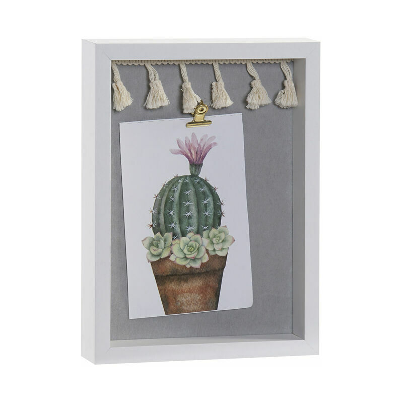 

Cuadro Portafotos con Pinzas DKD Home Decor Madera MDF (18 x 3 x 24 cm)