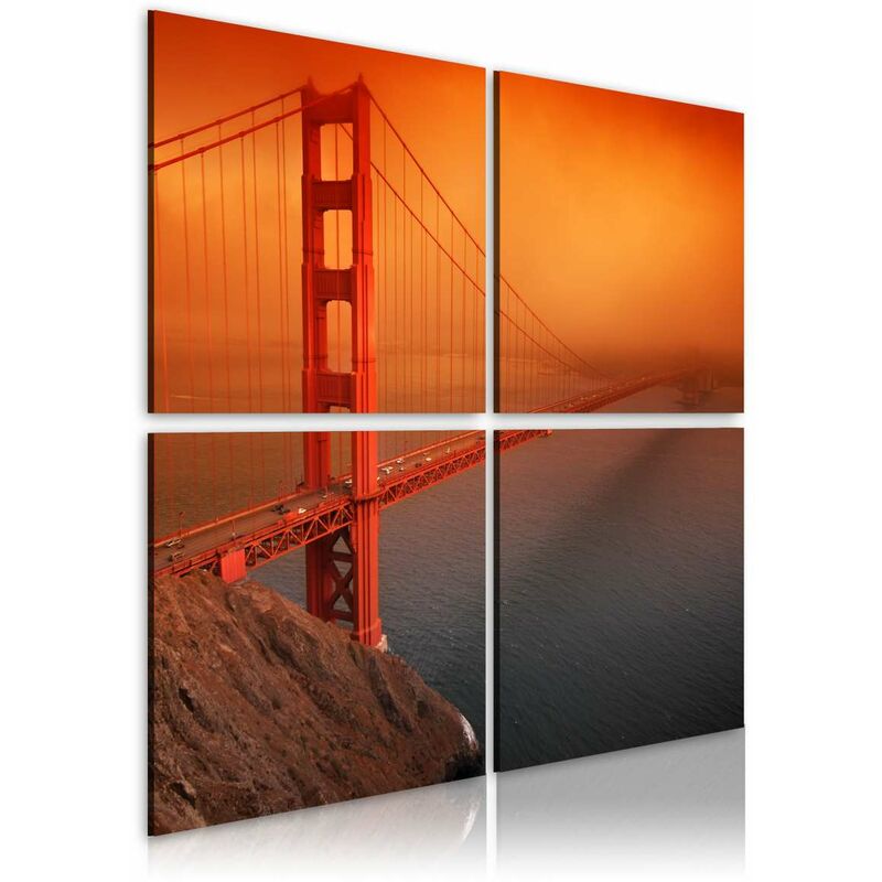 

Cuadro - Puerta Golden Gate: San Francisco Medidas 80X80