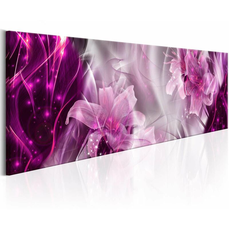 

Cuadro - Purple Flames Medidas 120X40