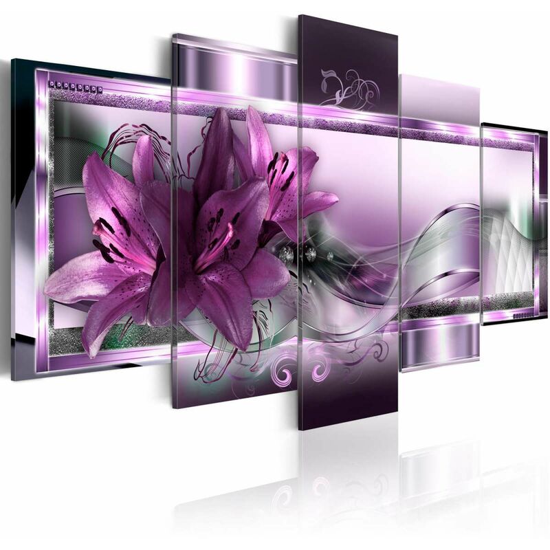 

Cuadro - Purple Lilies Medidas 200X100