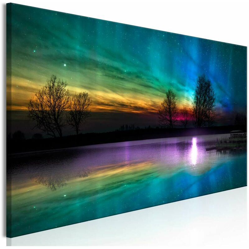 

Cuadro - Rainbow Aurora (1 Part) Narrow Medidas 150X50