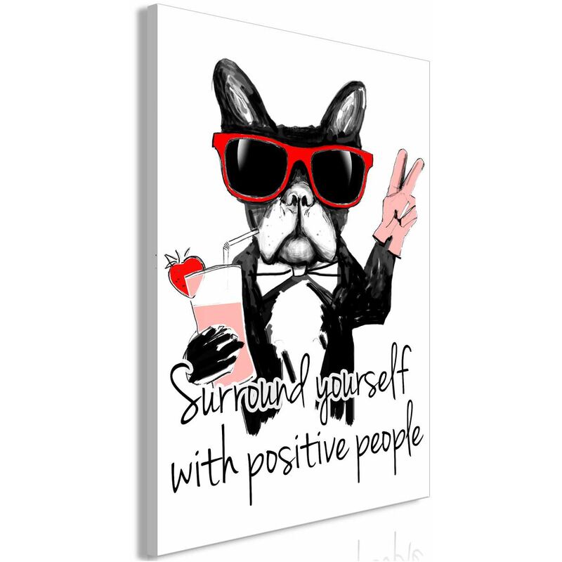 

Cuadro - Surround Yourself With Positive People (1 Part) Vertical Medidas 60X90