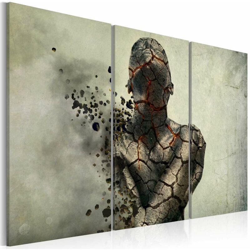 

Cuadro - The man of stone - triptych Medidas 60X40