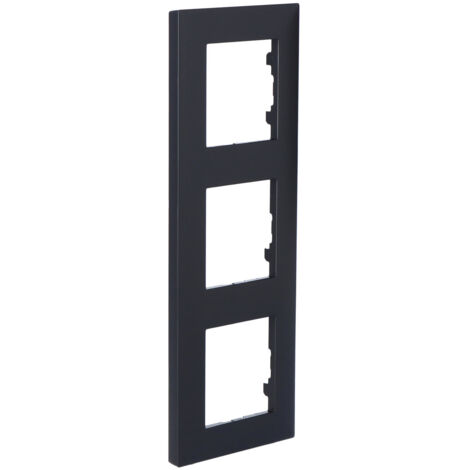 Cuadro triple 3x - negro, NILOE STEP