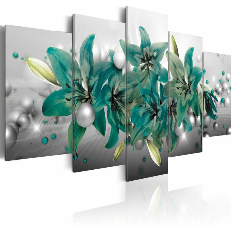 

Cuadro - Turquoise Bouquet Medidas 100X50