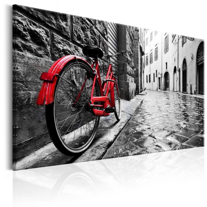 

Cuadro Vintage Red Bike cm 60x40 Artgeist