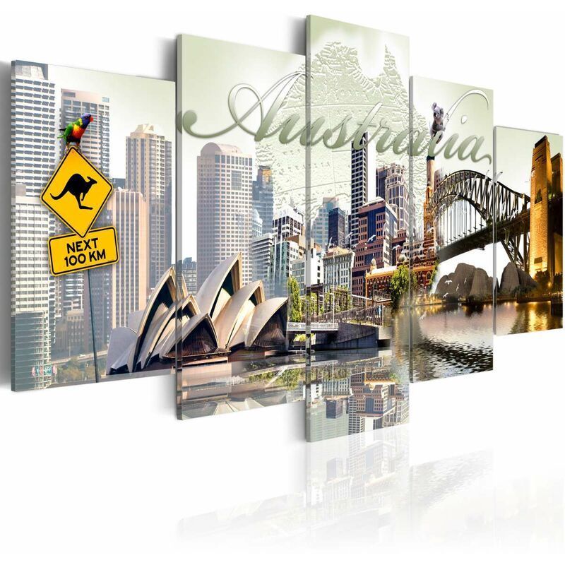 

Cuadro - Welcome to Australia! Medidas 100X50