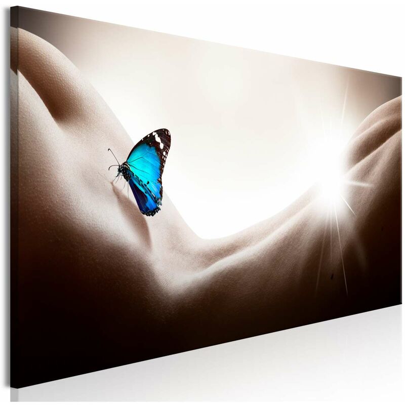 

Cuadro - Woman and Butterfly (1 Part) Narrow Medidas 150X50