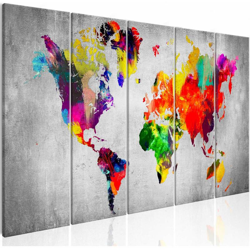 

Cuadro - World on Concrete Medidas 225X90