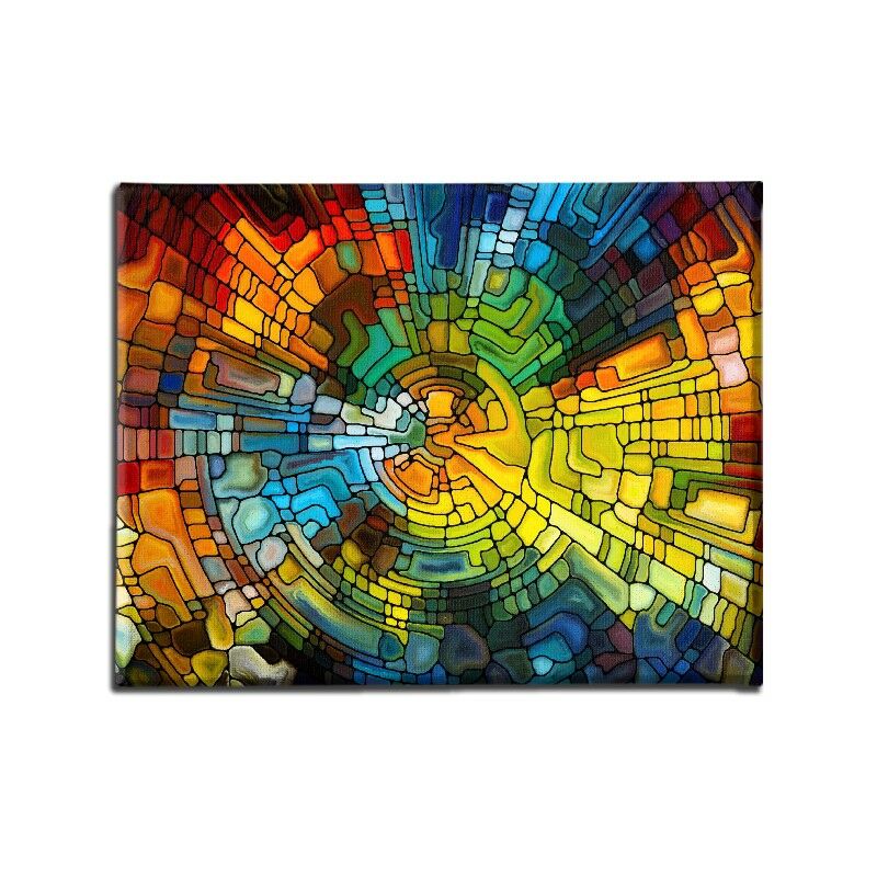

Homemania - Cuadro Xl - Arte y Graffiti - para la sala de estar, la habitacion - Multicolor en Poliester, madera, 150 x 3 x 100 cm