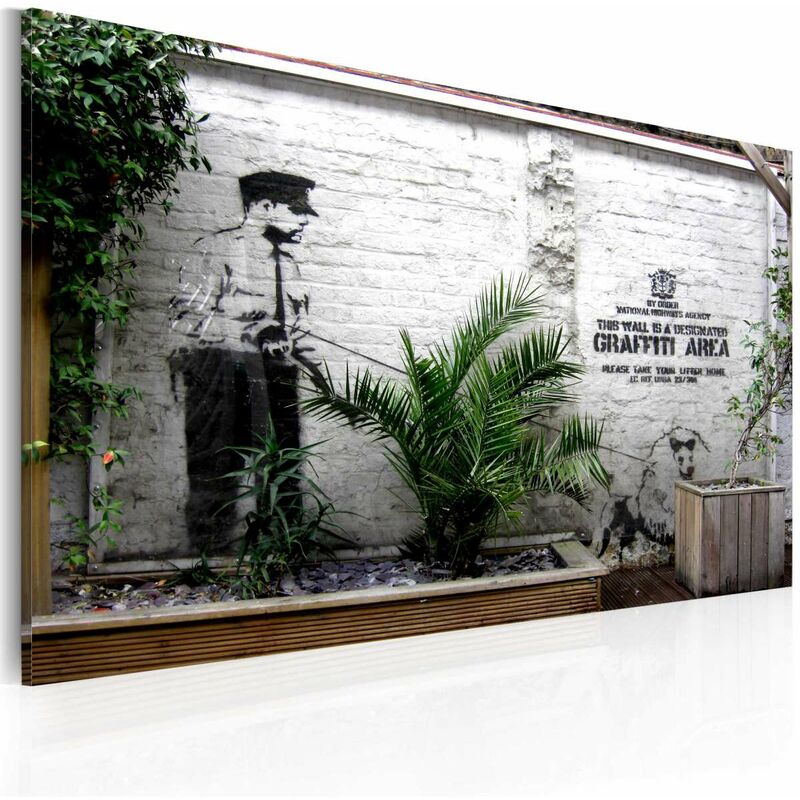 

Cuadro - Zona graffiti (Banksy) Medidas 60X40