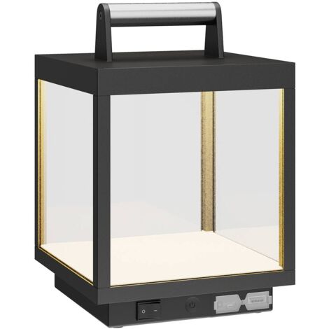 "Cube" aus Aluminium(inkl. Touchdimmer) dimmbar von Lucande