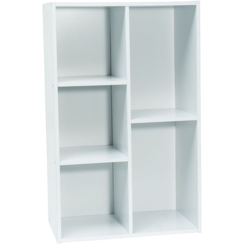 Meuble bas blanc 5 niches Werka Pro