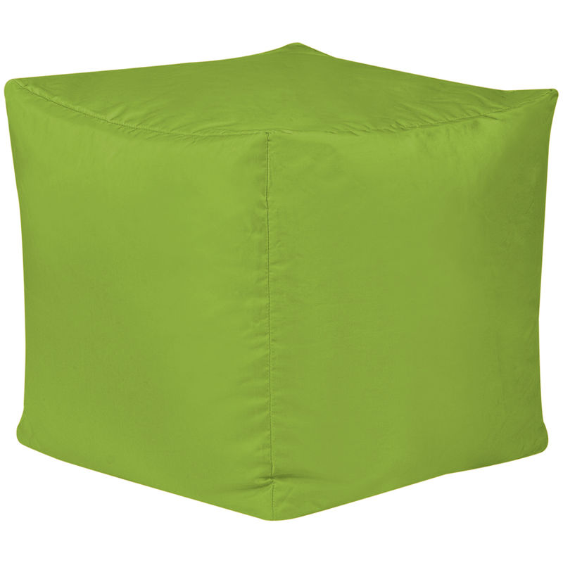 Cube Bean Bag Stool - 38cm x 38cm - Indoor Outdoor, Water Resistant