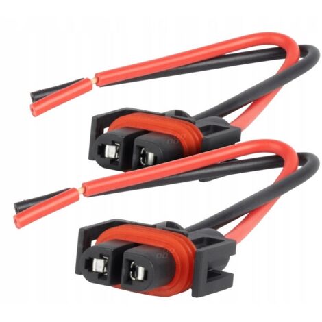CUBE CÉRAMIQUE H8 H9 H11 CUBE DOUILLE DROITE CONNECTEUR D'AMPOULE