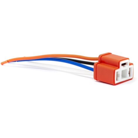Cube de douille H4 en céramique pour éclairage 12V/24V