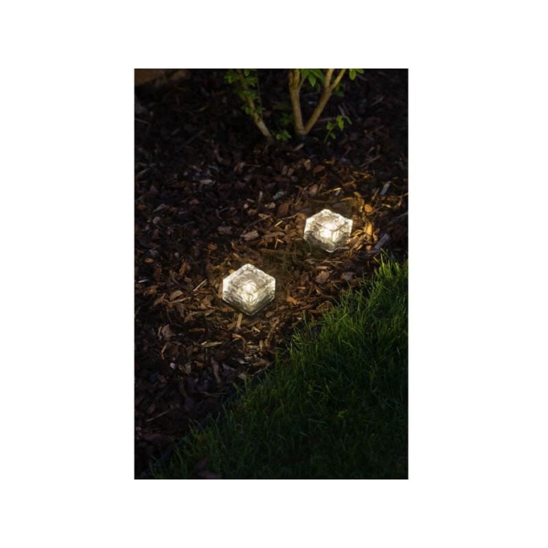 Cube de glace solaire GALIX G4470 - 1 LED - H7cm