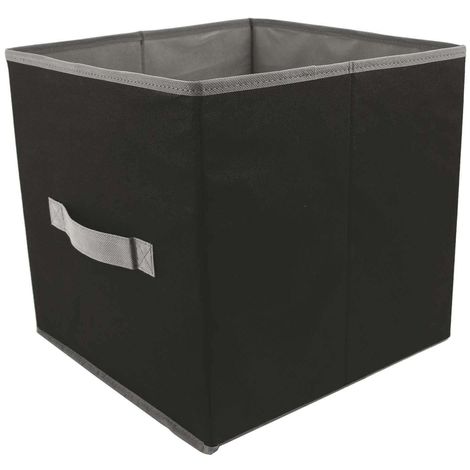 Cube de rangement 30 x 30 cm Smart noir - Noir