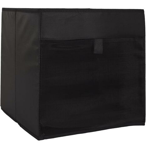 Cube de rangement 30x30x30 cm - Noir