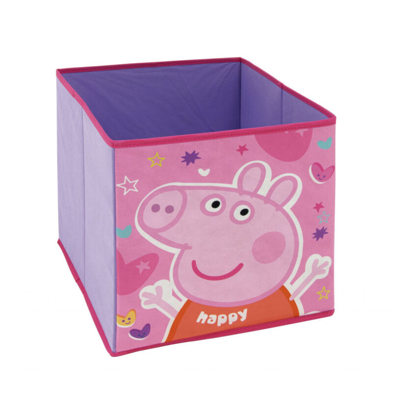 Cube de Rangement Peppa Pig - 31x31x31 cm