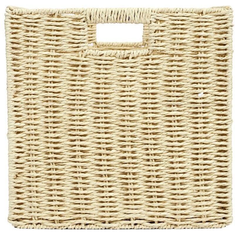 Cube De Rangement Tresse Pliable 30x30cm