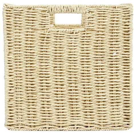 Cube De Rangement Tresse Pliable 30x30cm
