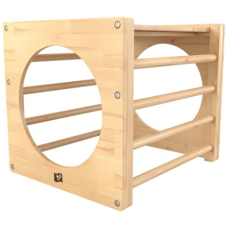 Cube d'escalade Montessori en bois FSC®