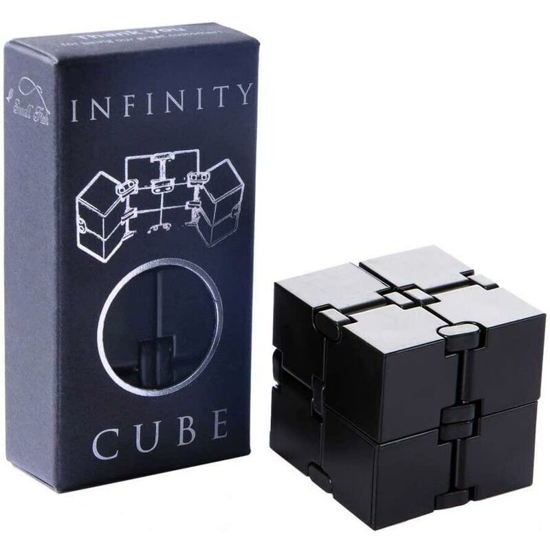 Cube Fidget Toy Sensory Tool edc Fidgeting Game pour enfants et adultes, mini gadget cool idéal pour soulager le stress et l'anxiété et tuer le