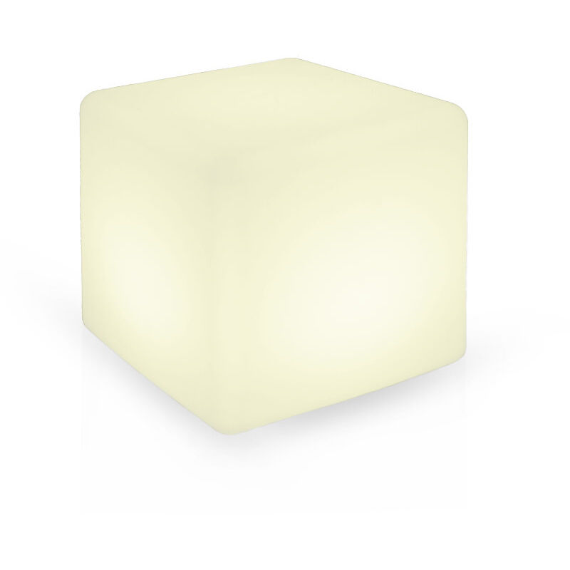 Cube lumineux d'extérieur + télécommande