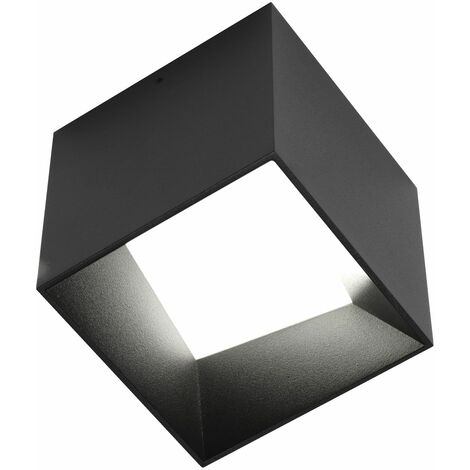 APPLIQUE LED MURO MODERNA 12W EFFETTO CUBO 3D 3 MODALITÀ LUCE AQ11-3C