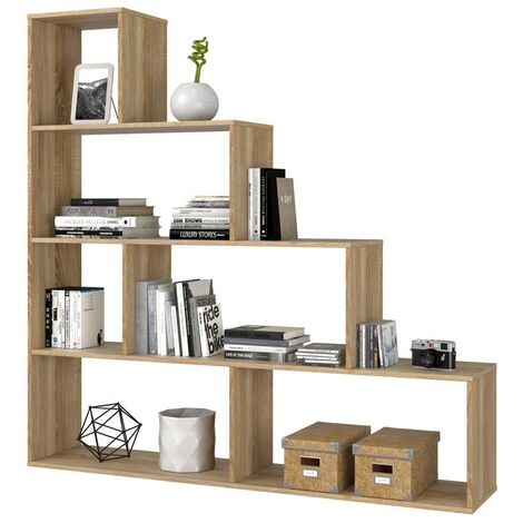 Cube Regal aus Eichenholz cm 145 x 29 x 145 h