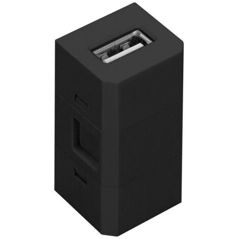 Cube USB pour prise de meuble OR-GM-9011/B/USB