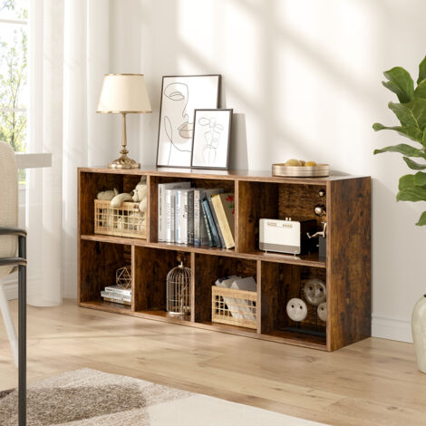 Cube Wooden Bookcase Organizer Storage Shelving Unit